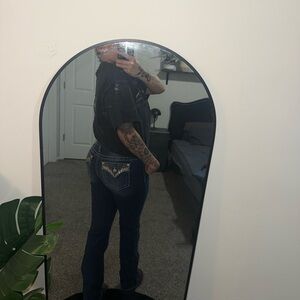 Miss Me Dark Blue Bootcut Jeans and 2 pairs of silvers